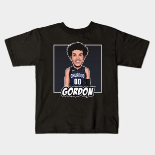 Aaron Gordon Cartoon Artwork Kids T-Shirt